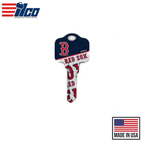 Ilco - MLB TeamKeys - Key Blank - Boston Red Sox - SC1 (5 Pack) Ilco - MLB TeamKeys - Key Blank - Boston Red Sox - SC1 (5 Pack)