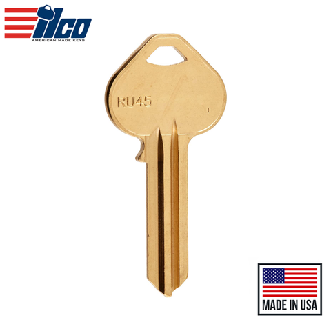 Ilco - RU45-BR RUSSWIN Key Blank Ilco - RU45-BR RUSSWIN Key Blank