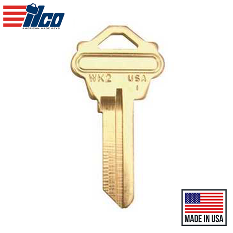 Ilco - WK2-BR WESLOCK Key Blank Ilco - WK2-BR WESLOCK Key Blank