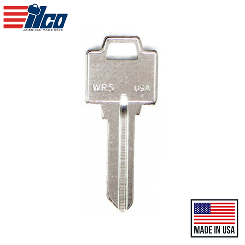 Ilco - WR5-NP WEISER Key Blank Ilco - WR5-NP WEISER Key Blank