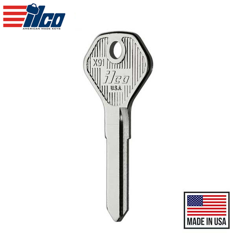 Ilco - X91 - Kawasaki - Motorcycle / ATV Key Blank Ilco - X91 - Kawasaki - Motorcycle / ATV Key Blank