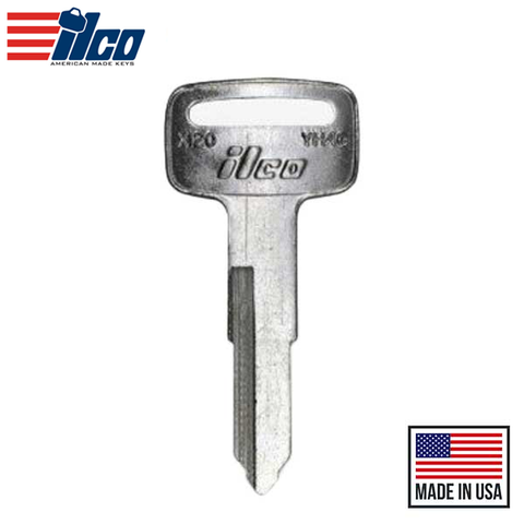 Ilco - YH46 / X120 - Yamaha - Motorcycle / ATV Key Blank Ilco - YH46 / X120 - Yamaha - Motorcycle / ATV Key Blank