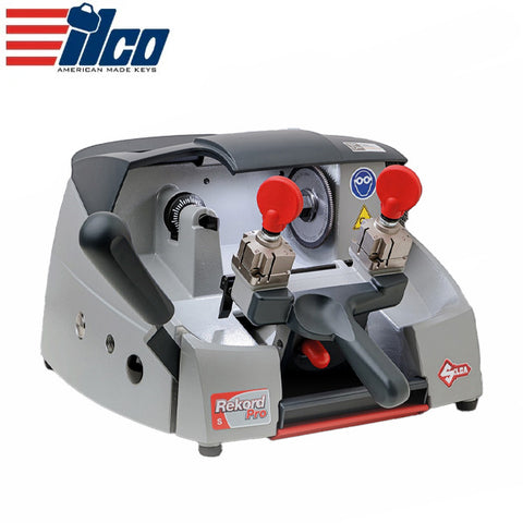 Ilco - D8A8977ZB - Rekord Pro S - Mechanical Key Cutting Machine - User Friendly - Flat and Cruciform Keys - 120V Ilco - D8A8977ZB - Rekord Pro S - Mechanical Key Cutting Machine - User Friendly - Flat and Cruciform Keys - 120V