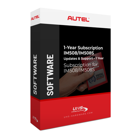 Autel - Updates & Support Sub for IM508 and IM508S - 1 YEAR - ( machine sold separately ) Autel - Updates & Support Sub for IM508 and IM508S - 1 YEAR - ( machine sold separately )