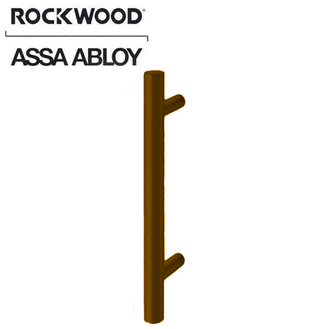 Rockwood - RM3300 - Straight Door Pull - 48" x 42" CTC - 313 - Dark Bronze Anodized Rockwood - RM3300 - Straight Door Pull - 48" x 42" CTC - 313 - Dark Bronze Anodized