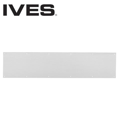 IVES - 8400 B-CS - Kick Plate - 10" X 46" - Satin Stainless Steel IVES - 8400 B-CS - Kick Plate - 10" X 46" - Satin Stainless Steel