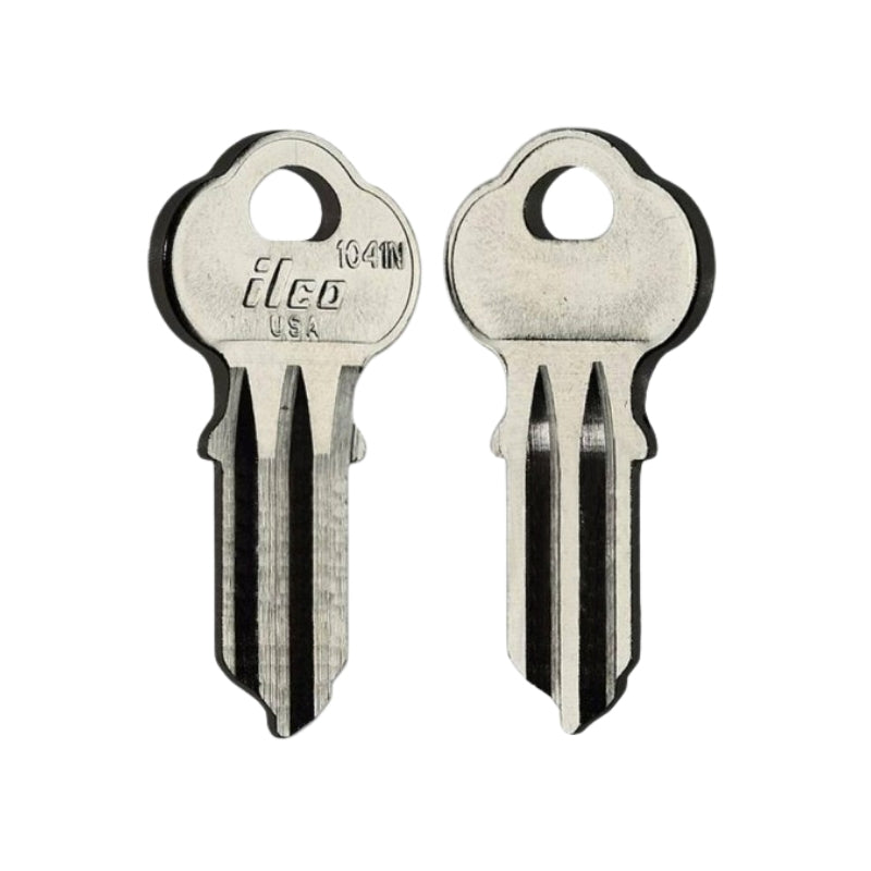 Ilco - 1041N - Chicago Flat Key Brass Ilco - 1041N - Chicago Flat Key Brass