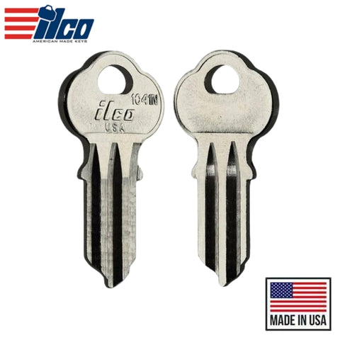 Ilco - 1041N - Chicago Flat Key Brass Ilco - 1041N - Chicago Flat Key Brass