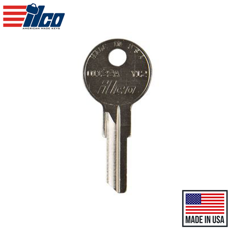Ilco - Y12-BR YALE Key Blank - 5 Pin or Disc Ilco - Y12-BR YALE Key Blank - 5 Pin or Disc