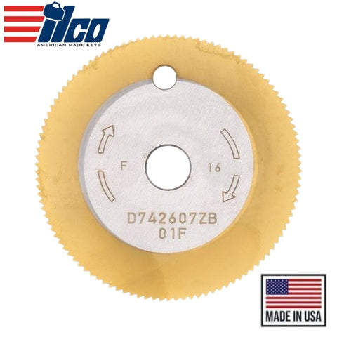 Ilco - 01F - Standard Cutter - 3/8" arbor hole - for Futura Machines Ilco - 01F - Standard Cutter - 3/8" arbor hole - for Futura Machines