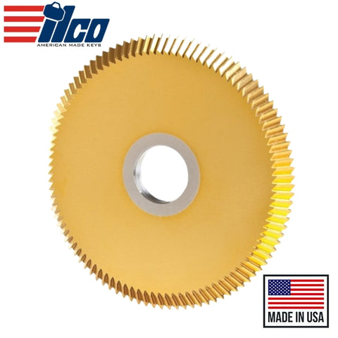 Ilco - D746382ZB - Milling Cutter Blade for ILCO Silca Speed Series Machines / Titanium Nitride Coated Ilco - D746382ZB - Milling Cutter Blade for ILCO Silca Speed Series Machines / Titanium Nitride Coated