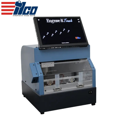 Ilco - ENGRAVE-IT TOUCH - Electronic Engraving Marking System for Keys / Cylinders / IC Cores / ID Tags & More Ilco - ENGRAVE-IT TOUCH - Electronic Engraving Marking System for Keys / Cylinders / IC Cores / ID Tags & More
