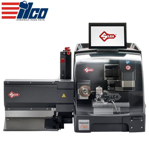 Ilco - D8A3064ZB - Unocode F900 - Automatic Flat Key Cutter, Duplicator and Engraver Ilco - D8A3064ZB - Unocode F900 - Automatic Flat Key Cutter, Duplicator and Engraver