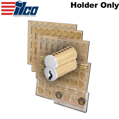 Ilco - XP-Holder-2 - Engrave-It - Holder of Tradition "Flat Face" 7-Pin "Best" SFIC Cores - Sides - Holds 12 - for Engrave-It Pro Machine Ilco - XP-Holder-2 - Engrave-It - Holder of Tradition "Flat Face" 7-Pin "Best" SFIC Cores - Sides - Holds 12 - for Engrave-It Pro Machine