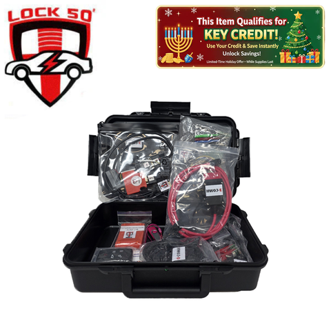 JLR Lock50 - HW04-B 6 Alarm Off & Programming Kit w/ ALL Adapters – Worldwide Functionality – 2010-2024+