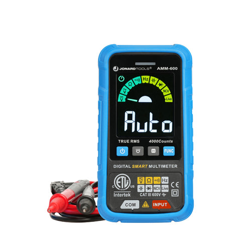 Jonard Tools - Automatic Intelligent Digital Multimeter - 600V Jonard Tools - Automatic Intelligent Digital Multimeter - 600V