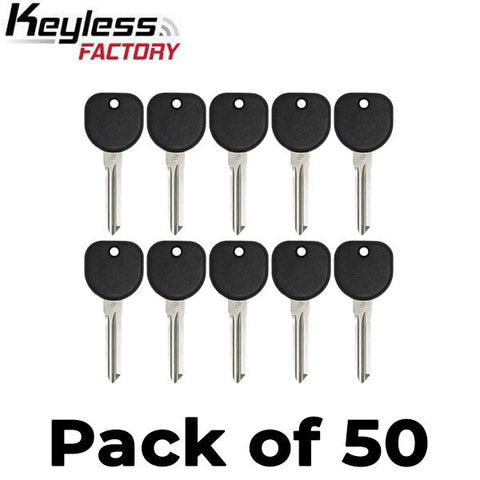 50 x GM Transponder Key / B111 / (Chip 46 Circle+) (AFTERMARKET) (Bundle of 50) 50 x GM Transponder Key / B111 / (Chip 46 Circle+) (AFTERMARKET) (Bundle of 50)