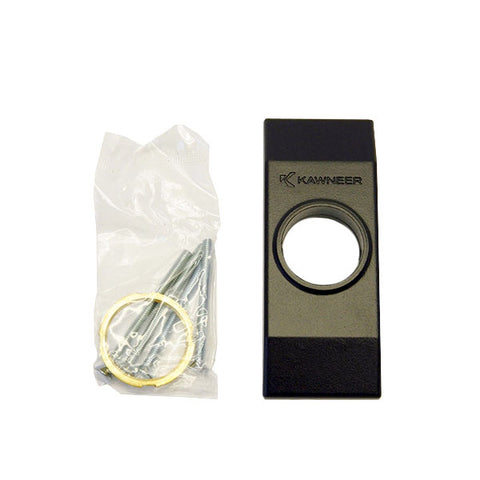 Kawneer - KW133626-40 - Cylinder Mounting Pad for 1686 Exit Device - Dark Bronze Kawneer - KW133626-40 - Cylinder Mounting Pad for 1686 Exit Device - Dark Bronze