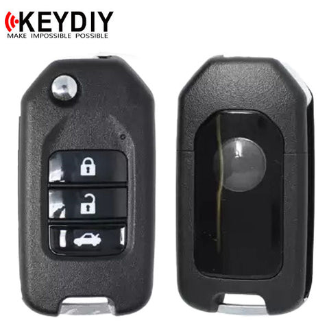 KEYDIY - 3-Button Universal Flip Key - Honda Style (B10-3) KEYDIY - 3-Button Universal Flip Key - Honda Style (B10-3)