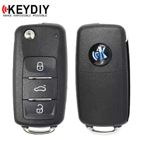 KEYDIY - 4-Button Universal Flip Key - VW Style (NB08-3+1) KEYDIY - 4-Button Universal Flip Key - VW Style (NB08-3+1)