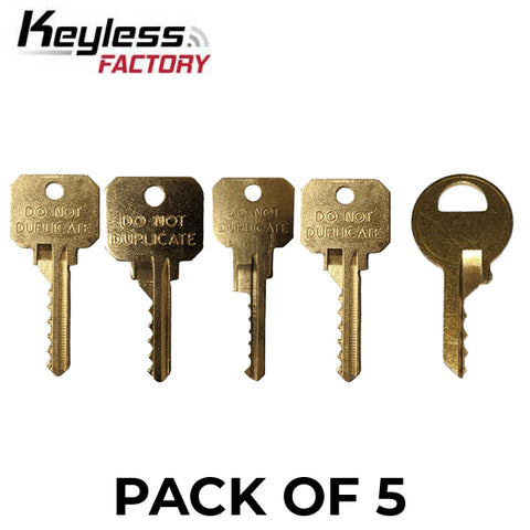 5 x KeylessFactory - BUMP Keys For SC1 / SC4 / KW1 / KW11 / M1 (BUNDLE OF 5) 5 x KeylessFactory - BUMP Keys For SC1 / SC4 / KW1 / KW11 / M1 (BUNDLE OF 5)