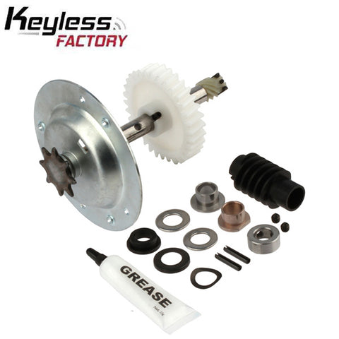 KeylessFactory - Garage Door Gear and Sprocket Kit - Compatible with Chamberlain / Sears / Craftsman - 1/3HP and 1/2 HP models KeylessFactory - Garage Door Gear and Sprocket Kit - Compatible with Chamberlain / Sears / Craftsman - 1/3HP and 1/2 HP models