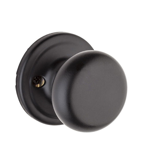 Kwikset - 788H - Hancock Knob - Half Dummy - Pull Only - Matte Black Kwikset - 788H - Hancock Knob - Half Dummy - Pull Only - Matte Black