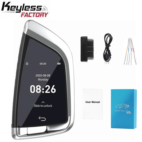 Universal 5-Button Smart Key w/ LCD Screen - For BMW / Audi / VW / Skoda / Lexus / Opel / Toyota / Ford / KIA / Hyundai / Kia / Nissan / Land Rover / Renault / Mazda (AFTERMARKET) Universal 5-Button Smart Key w/ LCD Screen - For BMW / Audi / VW / Skoda / Lexus / Opel / Toyota / Ford / KIA / Hyundai / Kia / Nissan / Land Rover / Renault / Mazda (AFTERMARKET)