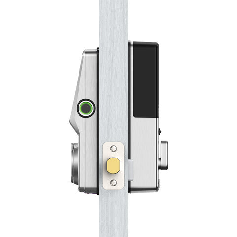 Lockly Guard - DEADBOLT 728FZ - Fingerprint Z-Wave Smart Lock - Keypad - Biometric Fingerprint-Bluetooth App Controlled - Satin Nickel Lockly Guard - DEADBOLT 728FZ - Fingerprint Z-Wave Smart Lock - Keypad - Biometric Fingerprint-Bluetooth App Controlled - Satin Nickel
