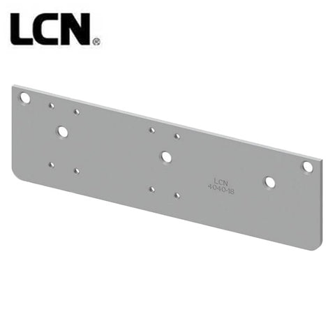 LCN - 4040XP-18 - Drop Plate - For 4040XP Series Door Closers - 689 - Aluminum Finish LCN - 4040XP-18 - Drop Plate - For 4040XP Series Door Closers - 689 - Aluminum Finish