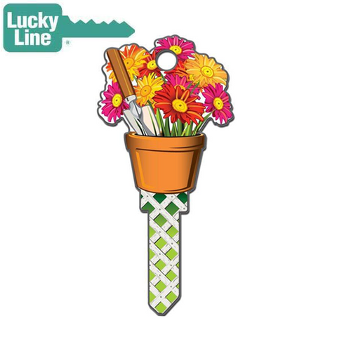 LuckyLine - B142S - Key Shapes - Gardening - Schlage - SC1- Single Key LuckyLine - B142S - Key Shapes - Gardening - Schlage - SC1- Single Key