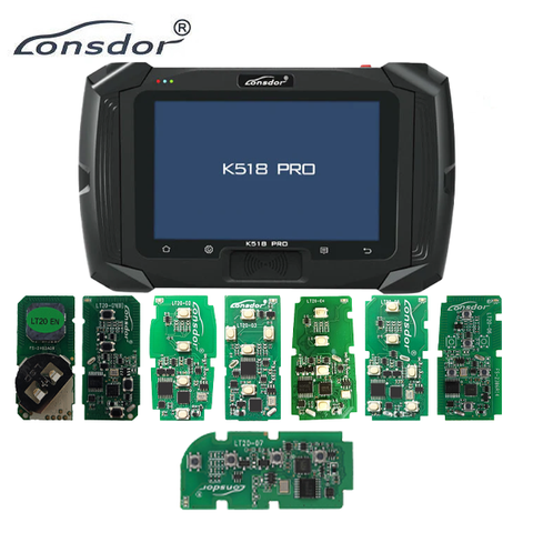 Londsor - K518 PRO - USA - Key Programmer - Full Configuration - LT20-01 - 02 - 03 - 04 - 05 - 06 - 07 - PCB Boards - Smart Keys - PROMOTION Londsor - K518 PRO - USA - Key Programmer - Full Configuration - LT20-01 - 02 - 03 - 04 - 05 - 06 - 07 - PCB Boards - Smart Keys - PROMOTION