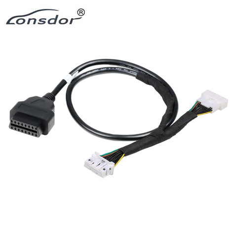 Lonsdor - FP30 Toyota Cable For All Keys Lost Via OBD - 8A-BA and 4A Models without PIN Code - For The K518USA Lonsdor - FP30 Toyota Cable For All Keys Lost Via OBD - 8A-BA and 4A Models without PIN Code - For The K518USA