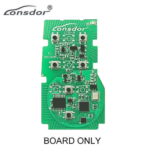2023 Toyota / LT20-10-6 / 8A-BA PCB Board / 6-Button Smart Key PCB for K518 K518PRO KH100+ / Switchable Frequency 2023 Toyota / LT20-10-6 / 8A-BA PCB Board / 6-Button Smart Key PCB for K518 K518PRO KH100+ / Switchable Frequency
