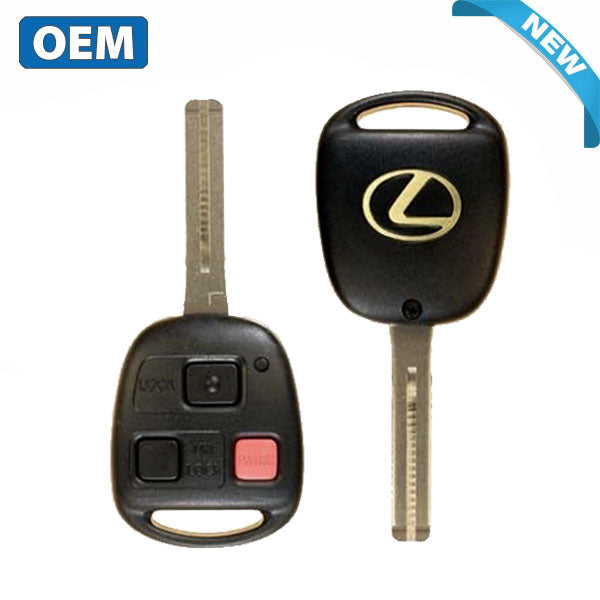 thumbnail image 2 of Lexus RX300 1999-2003 3 Button Remote Key Fob (OEM Internals, New Case) 2 of 6