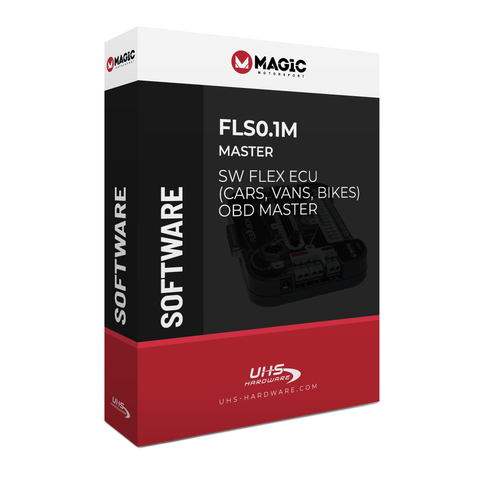 MagicMotorsport - FLS0.1M - SW Flex ECU (cars, vans, bikes) OBD - Master MagicMotorsport - FLS0.1M - SW Flex ECU (cars, vans, bikes) OBD - Master
