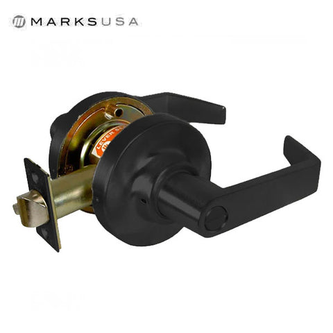 Marks USA - 195L - Commercial Lever Set - 2 3/4" Backset - Optional Finish - Privacy - Grade 1 Marks USA - 195L - Commercial Lever Set - 2 3/4" Backset - Optional Finish - Privacy - Grade 1