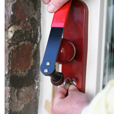 Multipick Flexihammer IV, highlighting its springy construction and sturdy handle. Multipick Flexihammer IV, highlighting its springy construction and sturdy handle.