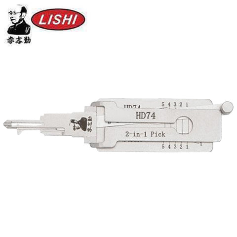 ORIGINAL LISHI - HD74 Honda Motorcycle / 2-in-1 Pick & Decoder / AG ORIGINAL LISHI - HD74 Honda Motorcycle / 2-in-1 Pick & Decoder / AG