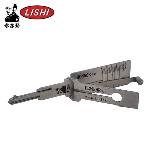 ORIGINAL LISHI - Honda HON58R-AG Ignition / 2-in-1 Pick & Decoder / Anti Glare ORIGINAL LISHI - Honda HON58R-AG Ignition / 2-in-1 Pick & Decoder / Anti Glare