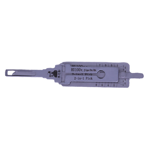 ORIGINAL LISHI - HU100 GM / 8 Cut / 2-In-1 Pick & Decoder / AG ORIGINAL LISHI - HU100 GM / 8 Cut / 2-In-1 Pick & Decoder / AG