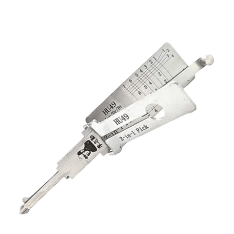 ORIGINAL LISHI - HU49-Keyway VW Audi Porsche / Ignition Door Trunk /2-in-1 Pick & Decoder ORIGINAL LISHI - HU49-Keyway VW Audi Porsche / Ignition Door Trunk /2-in-1 Pick & Decoder