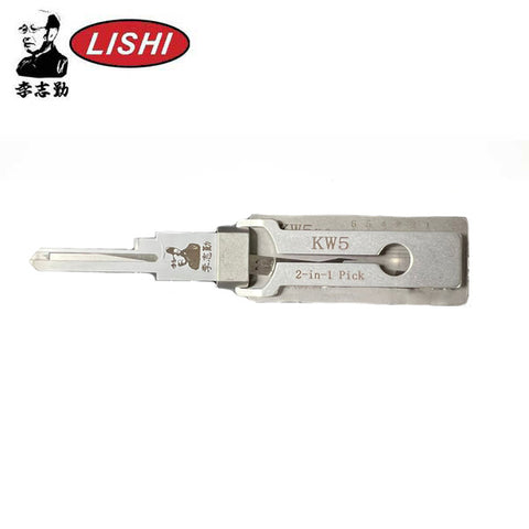ORIGINAL LISHI - KW5 / 6-Pin - Kwikset Keyway Tool / 2-in-1 Pick & Decoder / AG ORIGINAL LISHI - KW5 / 6-Pin - Kwikset Keyway Tool / 2-in-1 Pick & Decoder / AG
