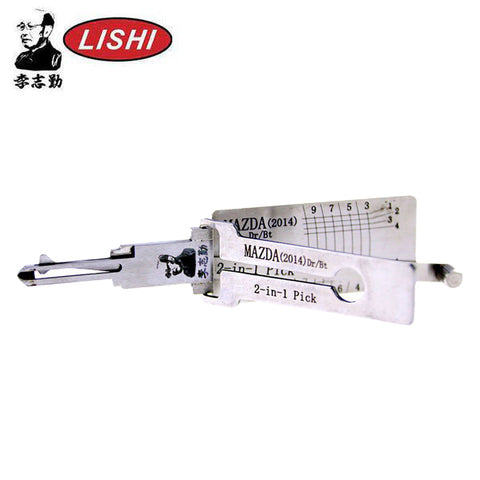 ORIGINAL LISHI - MAZ Mazda 2014+ / 2-In-1 Pick & Decoder / 10-Cut / Door / Boot / AG ORIGINAL LISHI - MAZ Mazda 2014+ / 2-In-1 Pick & Decoder / 10-Cut / Door / Boot / AG
