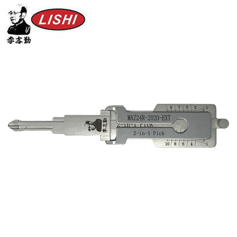 ORIGINAL LISHI - MAZ24R-2020 / 10-Cut / 2-in-1 Pick & Decoder - AG ORIGINAL LISHI - MAZ24R-2020 / 10-Cut / 2-in-1 Pick & Decoder - AG