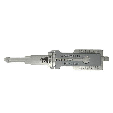 ORIGINAL LISHI - MAZ24R-2020 / 10-Cut / 2-in-1 Pick & Decoder - AG ORIGINAL LISHI - MAZ24R-2020 / 10-Cut / 2-in-1 Pick & Decoder - AG