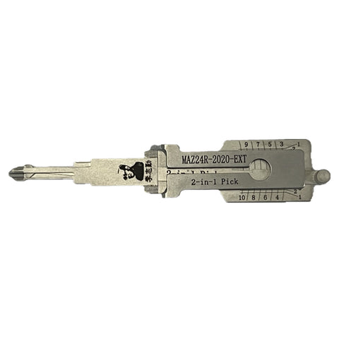 ORIGINAL LISHI - MAZR Mazda 2020+ / 2-In-1 Pick & Decoder / 10-Cut / Door / Boot ORIGINAL LISHI - MAZR Mazda 2020+ / 2-In-1 Pick & Decoder / 10-Cut / Door / Boot