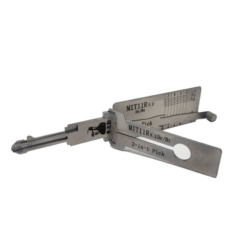ORIGINAL LISHI - MIT11 Mitsubishi / 2-In-1 Pick & Decoder / DR & BT / AG ORIGINAL LISHI - MIT11 Mitsubishi / 2-In-1 Pick & Decoder / DR & BT / AG