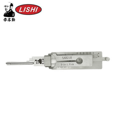 ORIGINAL LISHI - SAR21R Sargent LA Keyway / 2-in-1 Pick & Decoder - AG ORIGINAL LISHI - SAR21R Sargent LA Keyway / 2-in-1 Pick & Decoder - AG