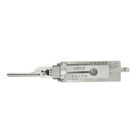 ORIGINAL LISHI - SAR21R Sargent LA Keyway / 2-in-1 Pick & Decoder - AG ORIGINAL LISHI - SAR21R Sargent LA Keyway / 2-in-1 Pick & Decoder - AG